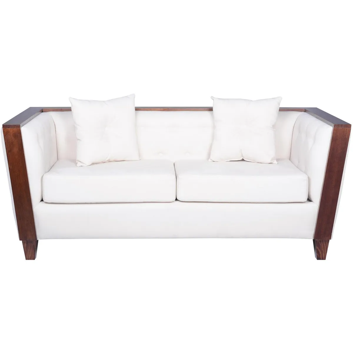 NUEVALINEA - Sofá 3 cuerpos Venecia 180x82x75 cm Crudo