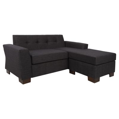 Imagen 2 del producto Sofá Seccional 4 cuerpos Valencia 180x80x150 cm Negro