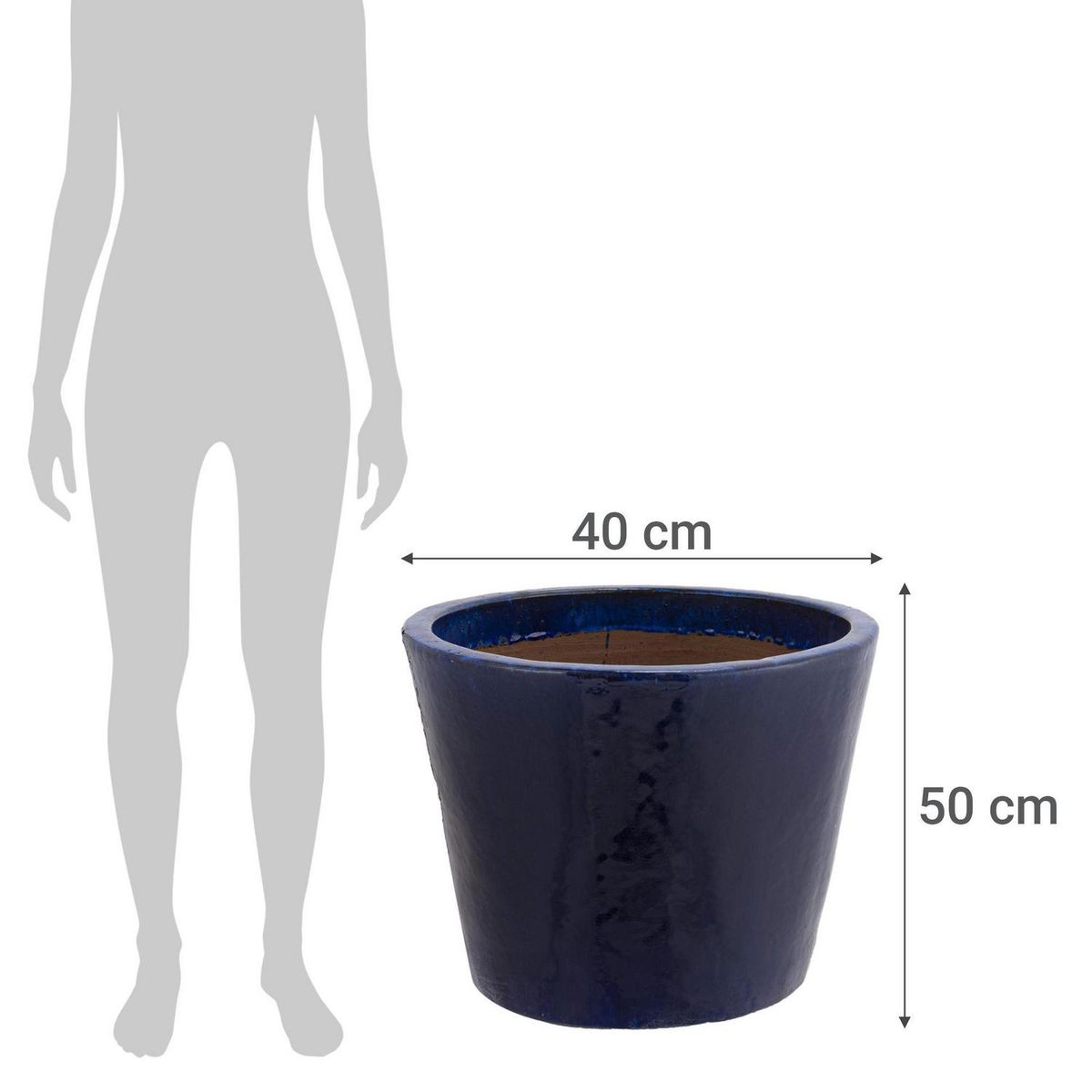 JUST HOME COLLECTION - Macetero de cerámica