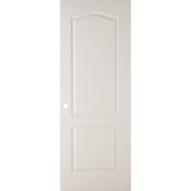 Puerta Prestige HDF C/2 Paneles C/ Perforacin Blanco Prepint