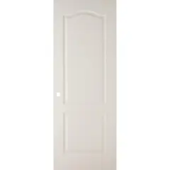 MULTIMARCA - Puerta Prestige HDF con 2 Paneles con Perforación Blanco Prepintada