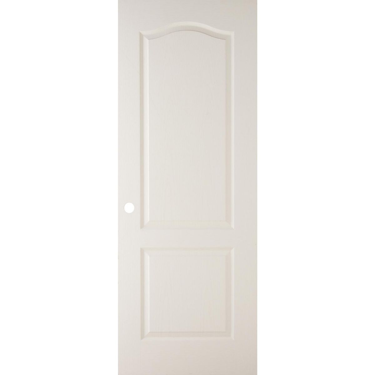 MULTIMARCA - Puerta Prestige HDF con 2 Paneles con Perforación Blanco Prepintada