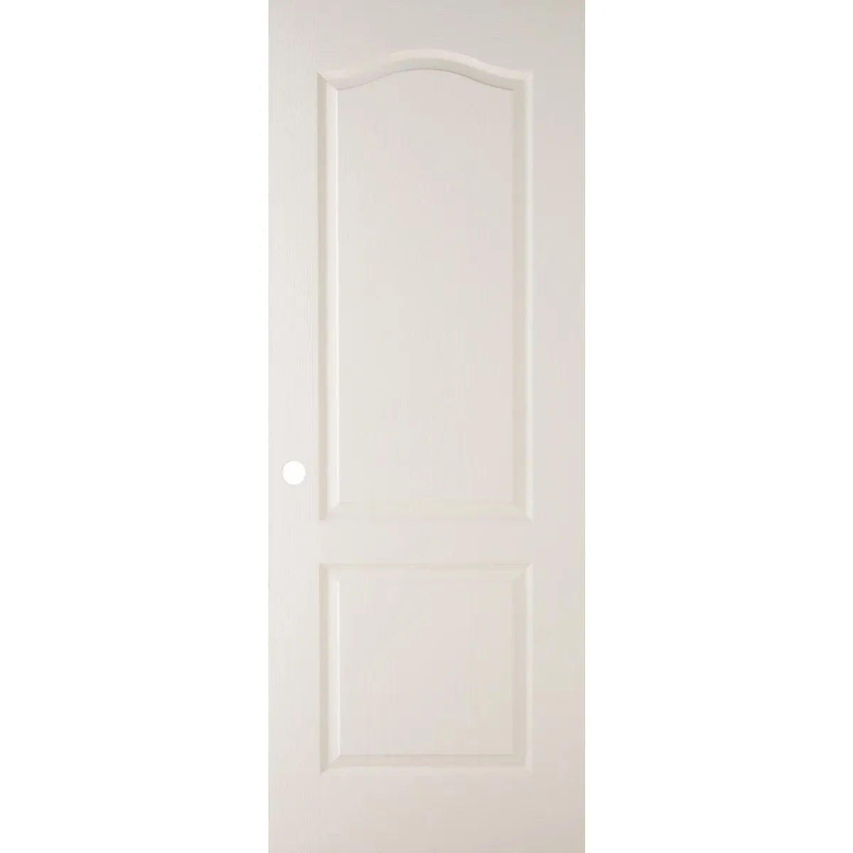 MULTIMARCA - Puerta Prestige HDF con 2 Paneles con Perforación Blanco Prepintada