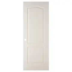 MULTIMARCA - Puerta Prestige HDF con 2 Paneles con Perforación Blanco Prepintada