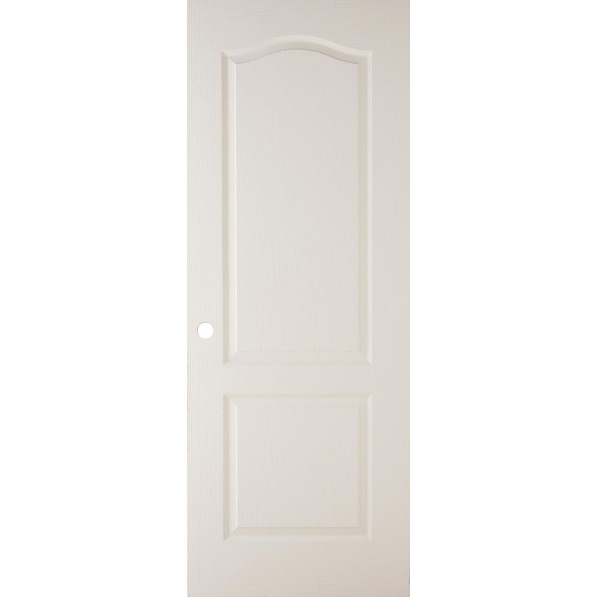 MULTIMARCA - Puerta Prestige HDF con 2 Paneles con Perforación Blanco Prepintada
