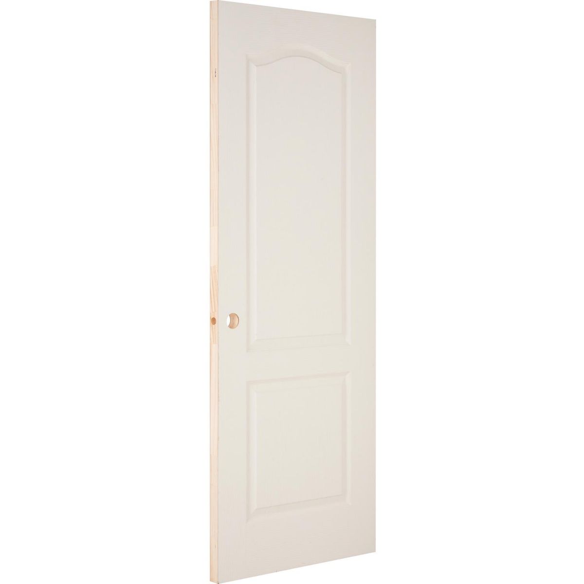 MULTIMARCA - Puerta Prestige HDF con 2 Paneles con Perforación Blanco Prepintada