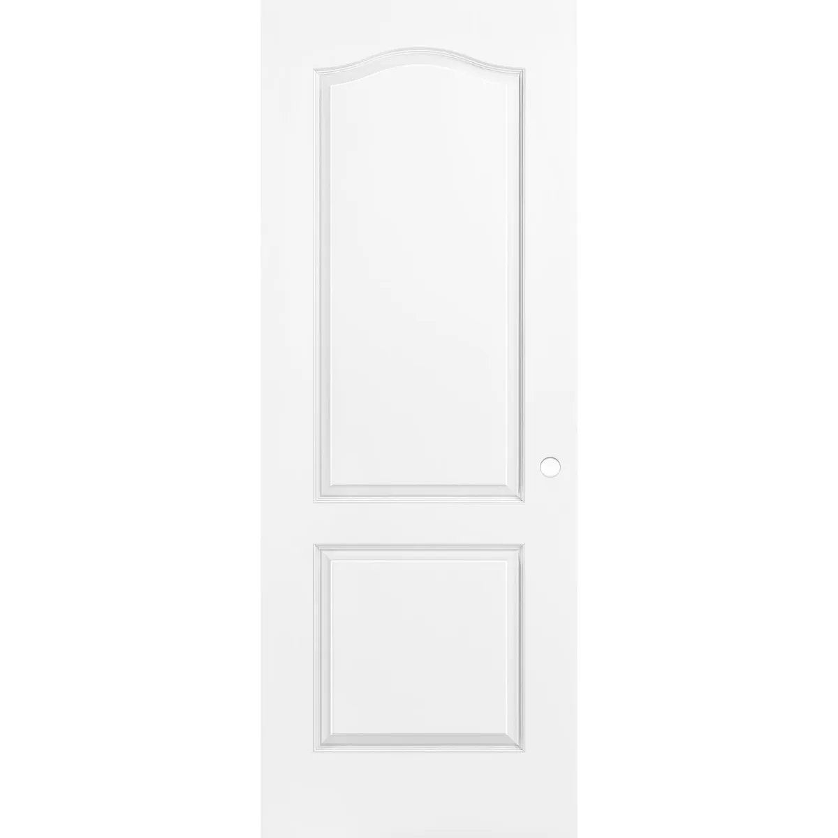 MULTIMARCA - Puerta Prestige HDF con 2 Paneles con Perforación Blanco Prepintada