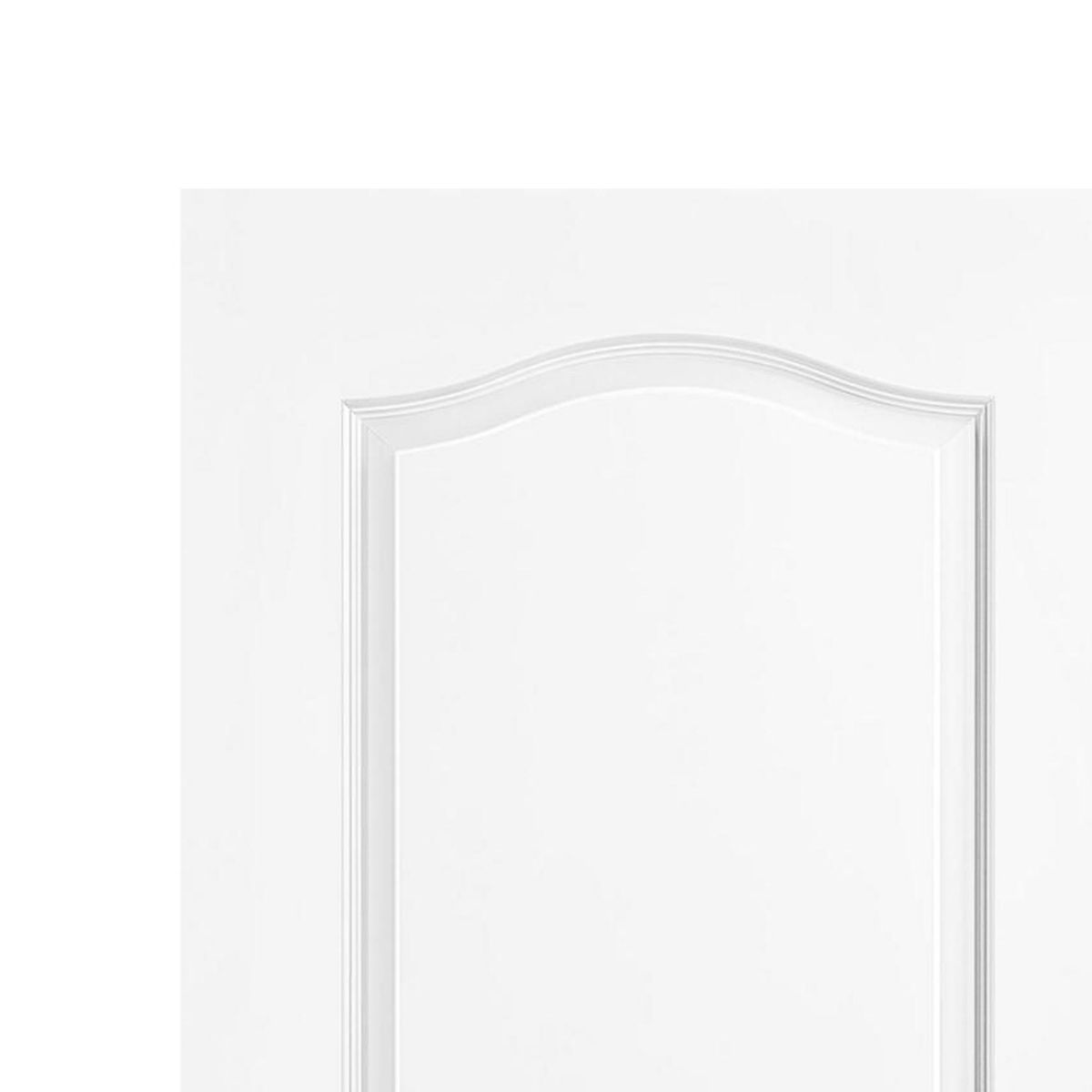 MULTIMARCA - Puerta Prestige HDF con 2 Paneles con Perforación Blanco Prepintada
