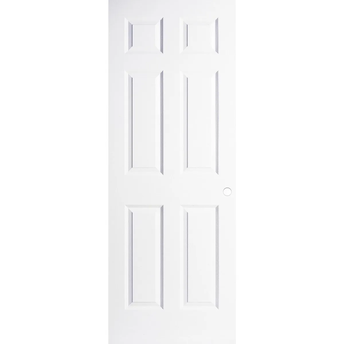 MULTIMARCA - Puerta Sinfonía HDF con 6 Paneles con Perforación Blanco Prepintada