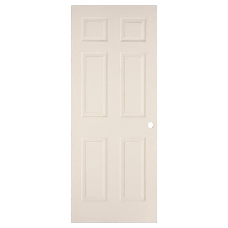 MULTIMARCA - Puerta Sinfonía HDF con 6 Paneles con Perforación Blanco Prepintada