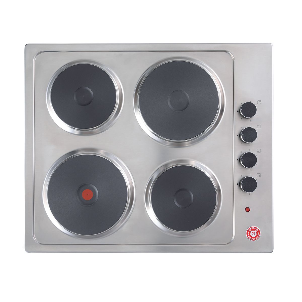 URSUS TROTTER - Encimera Inducción 4 Platos Negro/Inox UT PRIME E4P