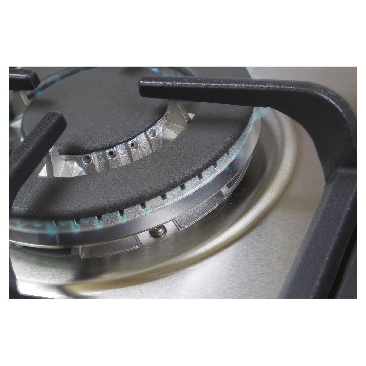 URSUS TROTTER - Encimera Gas 5 Platos Silver UT PRIME GT5 GN