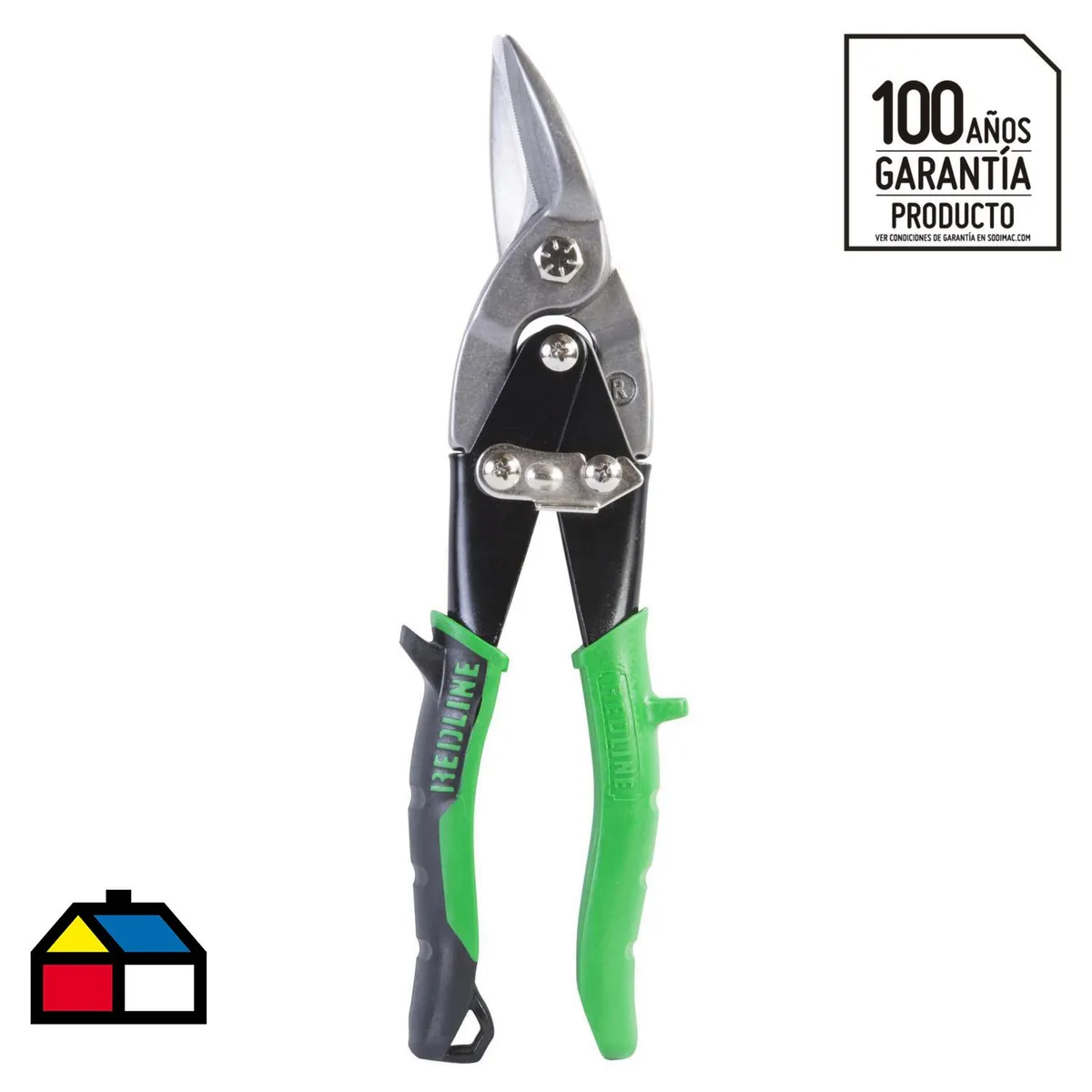 REDLINE - Tijera hojalatera 10" acero