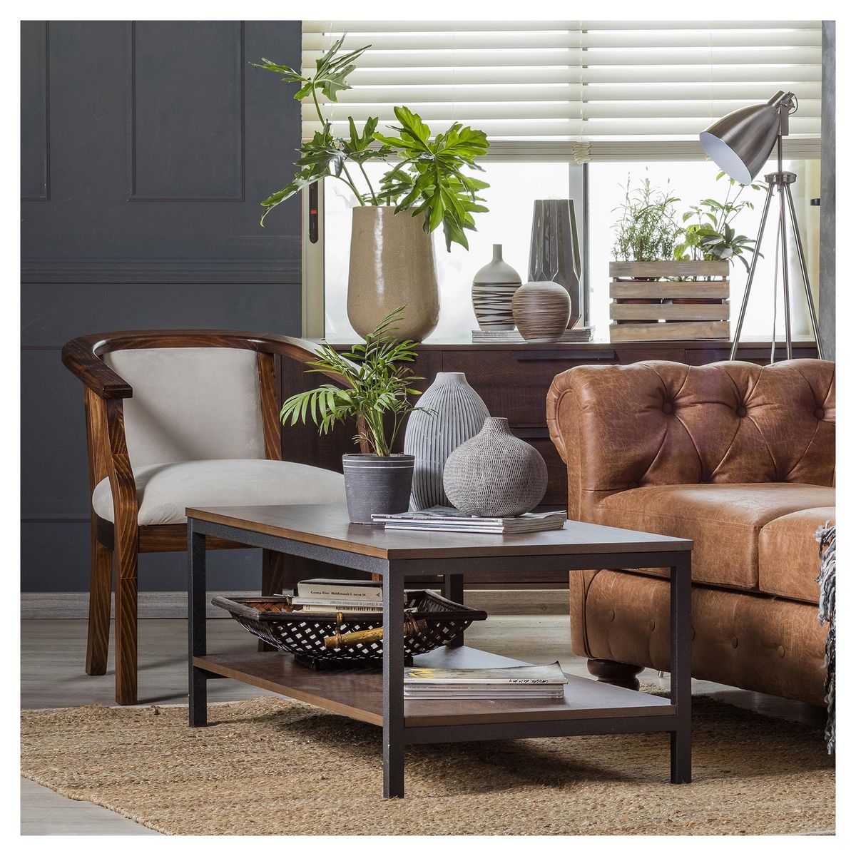 NUEVALINEA - Sitial Herradura 79x64x69 cm