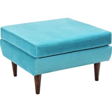 Pouf 45x71x71 cm turquesa