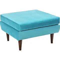 HOMY - Pouf 45x71x71 cm turquesa