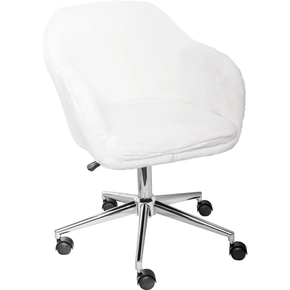 JUST HOME COLLECTION - Silla Escritorio Ejecutiva Copito Blanco