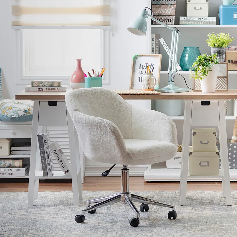 JUST HOME COLLECTION - Silla Escritorio Ejecutiva Copito 