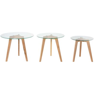 Set de mesas para living 3 unidades