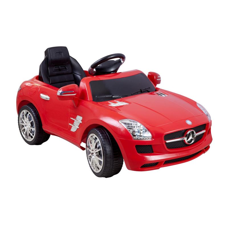 KIDSCOOL - Auto rojo a batería 6V licencia Mercedes Benz