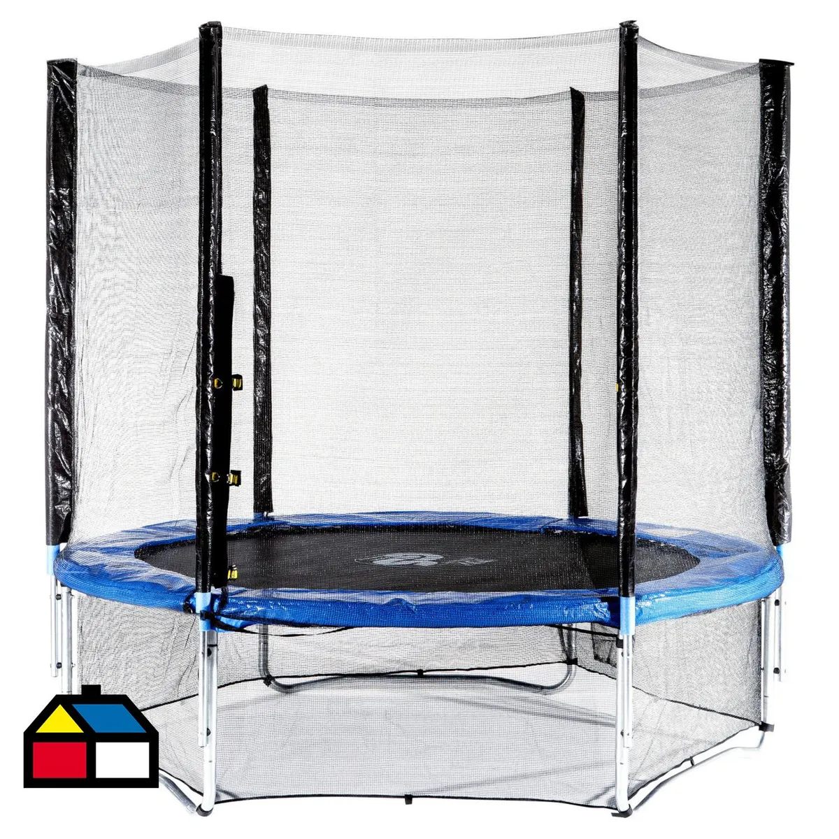 KIDSCOOL - Cama Elástica 305x246x305 cm Azul