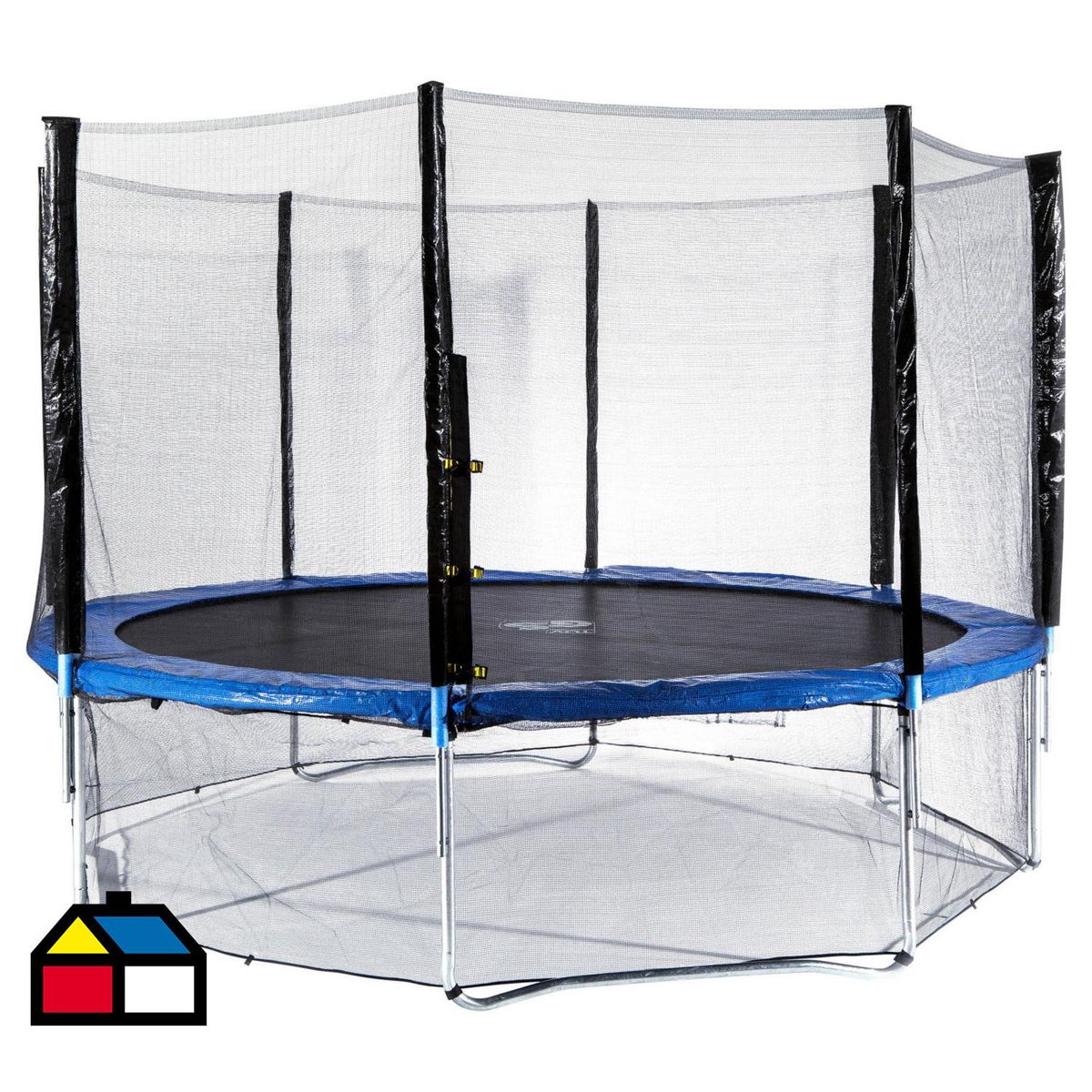 KIDSCOOL - Cama Elástica 366x259x366 cm Azul