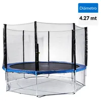 Cama Elástica Premiun 427 Cm 14Ft Azul