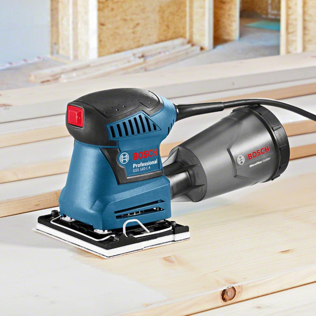 BOSCH - Lijadora orbital eléctrica 180W