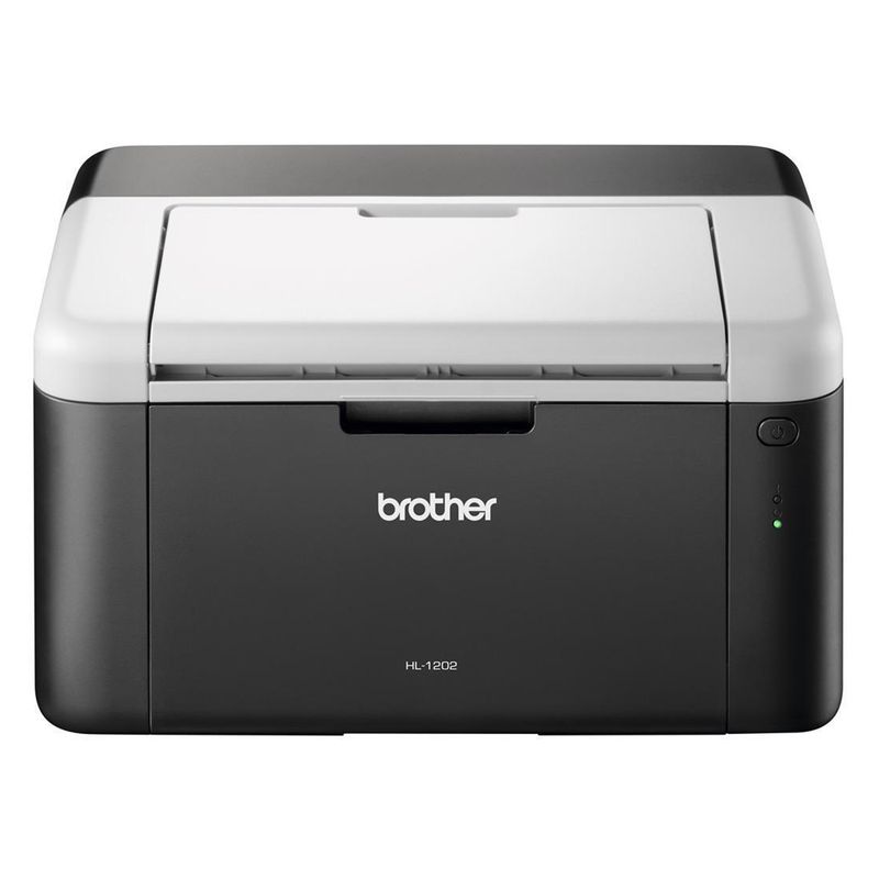 BROTHER - Impresora Láser monocromática HL1202 Negro USB