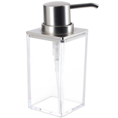 Dispensador de jabn para bao transparente