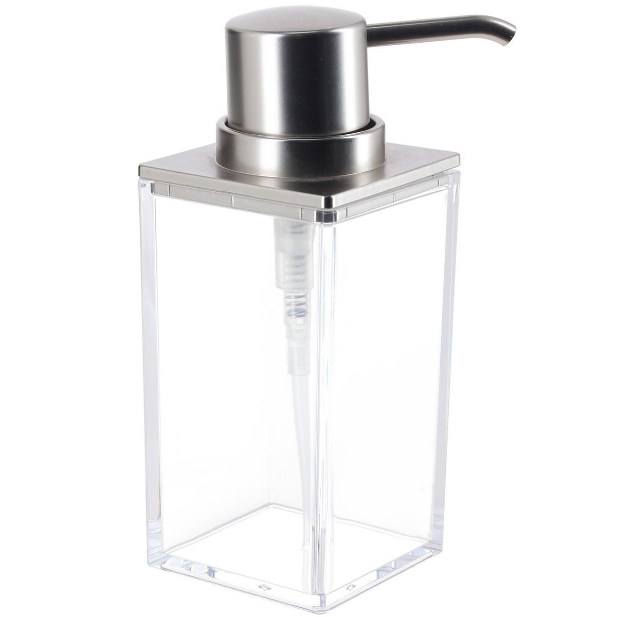 INTERDESIGN - Dispensador de jabón para baño transparente