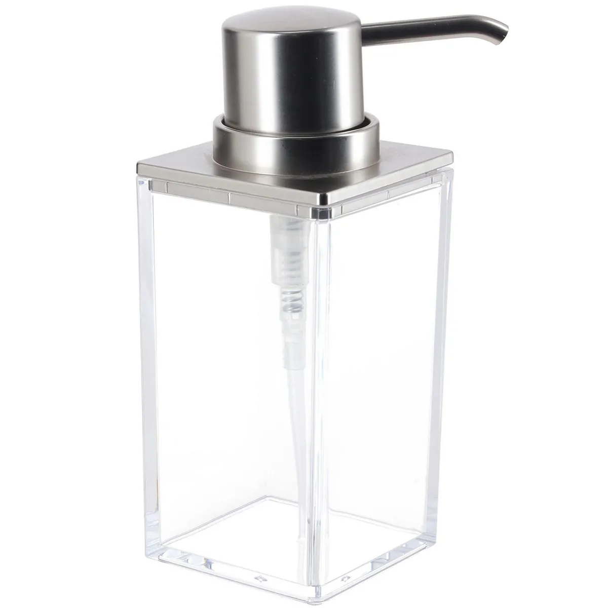 INTERDESIGN - Dispensador de jabón para baño transparente