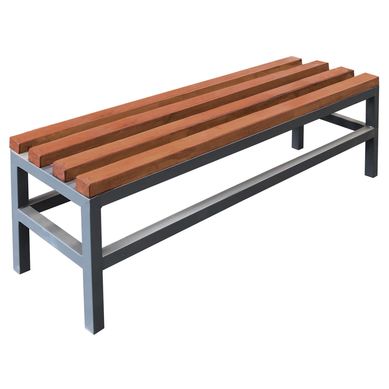 Banca 45x45x150 cm gris