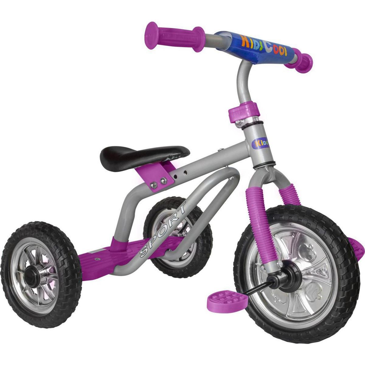 KIDSCOOL - Triciclo Clásico en Metal Rosado Desde 18 meses