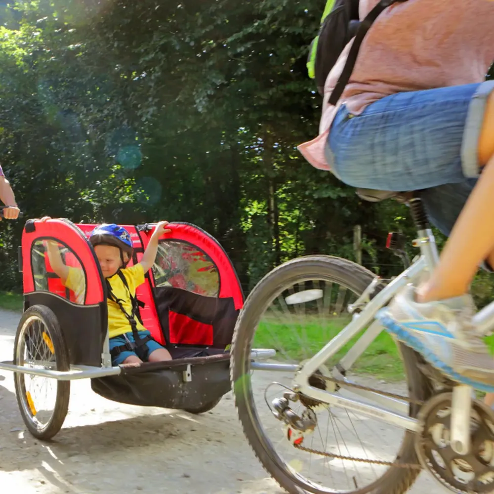 Kidscool Baby Trailer V1 Rojo, foto 3