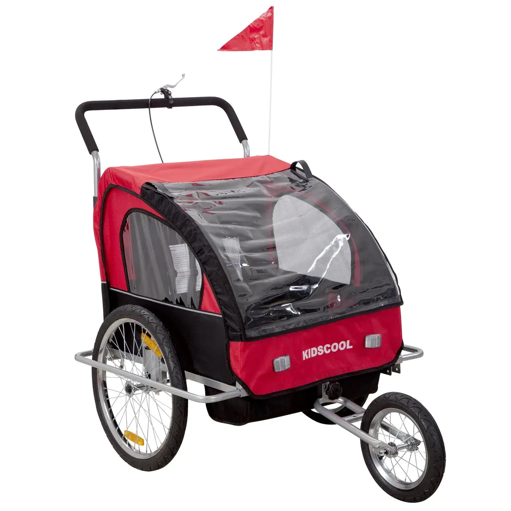 Kidscool Baby Trailer V1 Rojo, foto 5