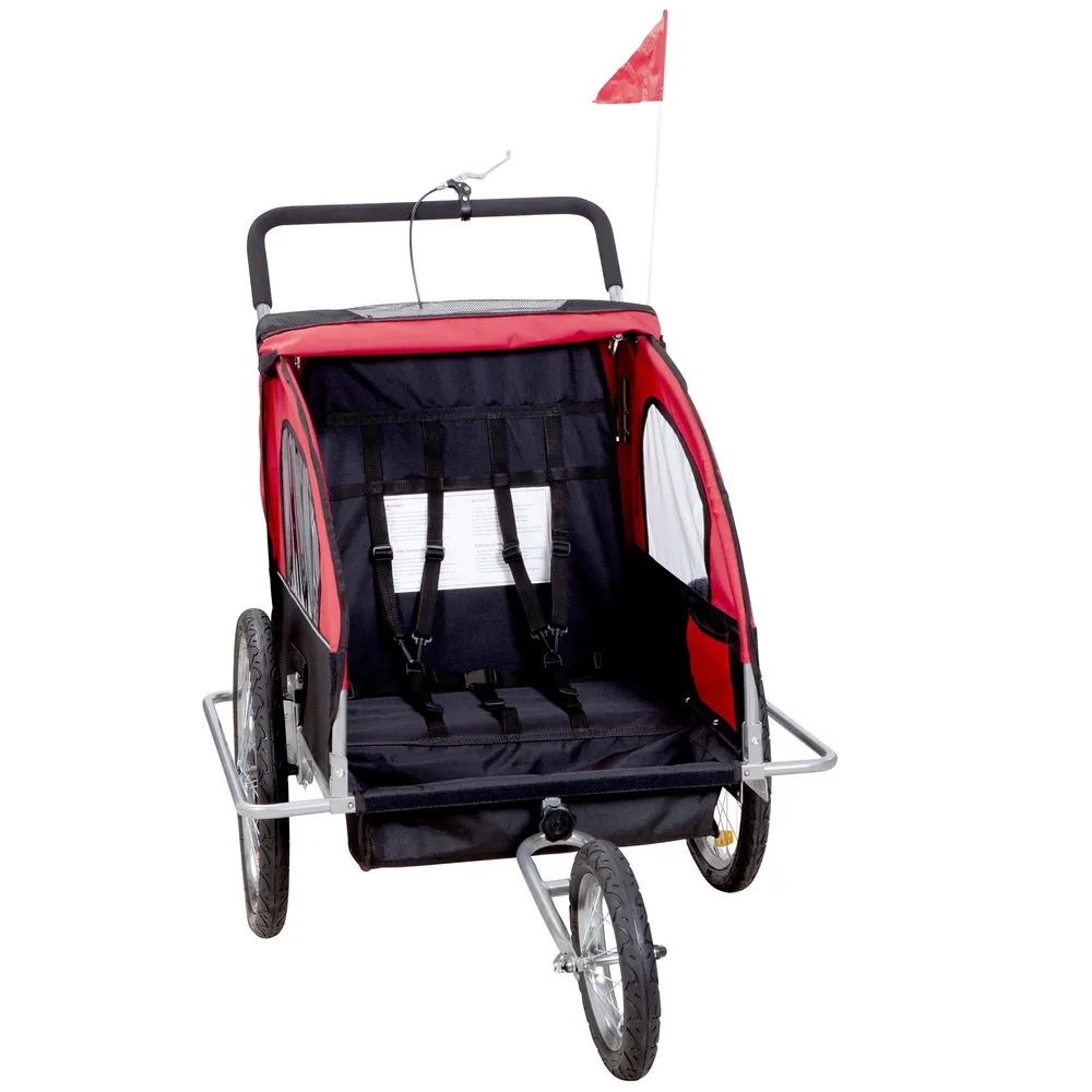 Kidscool Baby Trailer V1 Rojo, foto 6