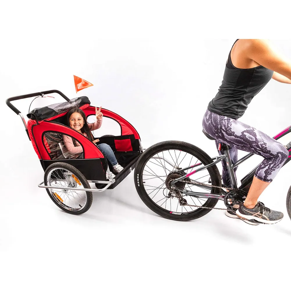 Kidscool Baby Trailer V1 Rojo, foto 8