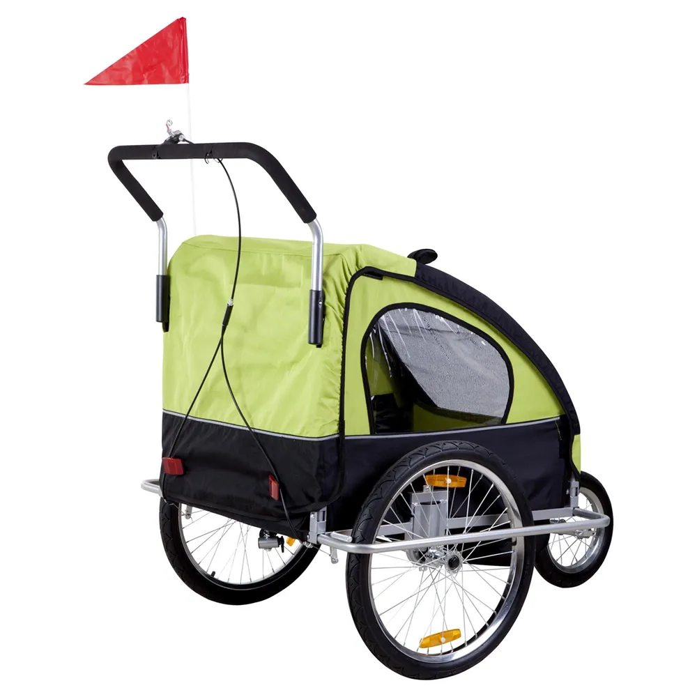 Kidscool Baby Trailer V1 Verde, foto 3