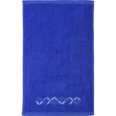 Imagen 2 del producto Set de Toallas Visita 380 gr Algodón 30x50 cm Azul