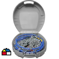 KONIG - Cadena para nieve metal para aros 14, 15 y 16