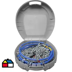KONIG - Cadena para nieve metal para aros 15, 16, 17, 18 y 19