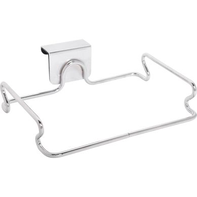 Porta bolsa para basura 5,5x16,5x23,8 cm acero cromado