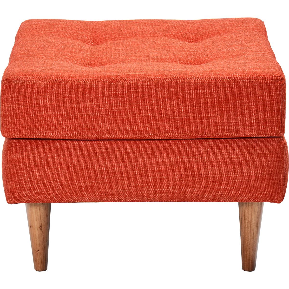 NUEVALINEA - Banqueta 48x62x62 cm naranjo