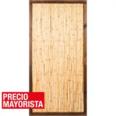 ERGO - Panel varas con marco 90X182 cm de bamboo beige