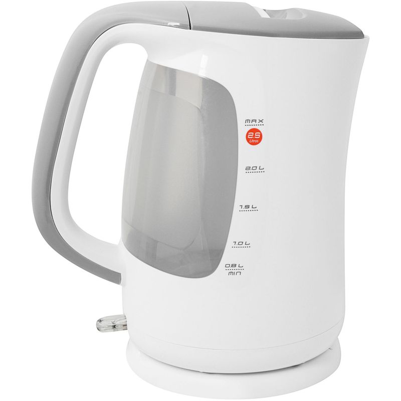 SINDELEN - Hervidor eléctrico 2,5 litros blanco