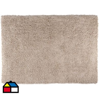 Alfombra shaggy sprinkle 160x230 cm beige