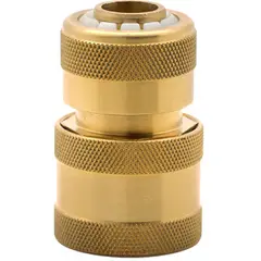 ORBIT - Conector para manguera 1/2" de bronce