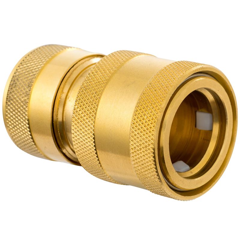 ORBIT - Conector para manguera 3/4" de bronce