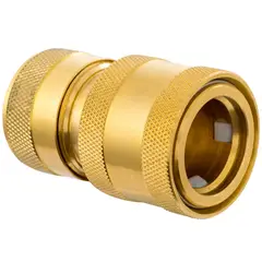 ORBIT - Conector para manguera 3/4" de bronce